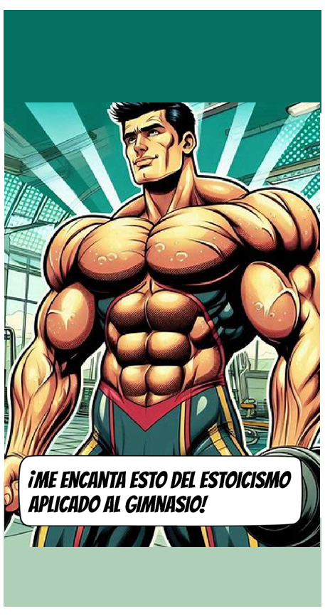 ¡Me encanta esto del estoicismo aplicado al gimnasio!