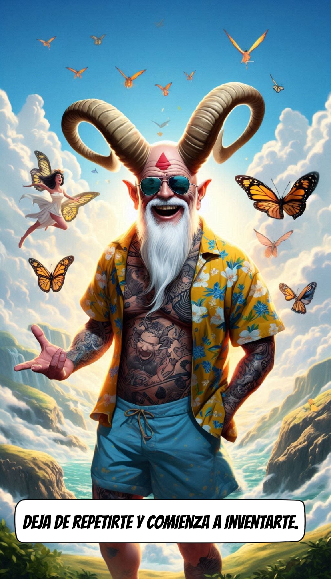 Deja de repetirte y comienza a inventarte