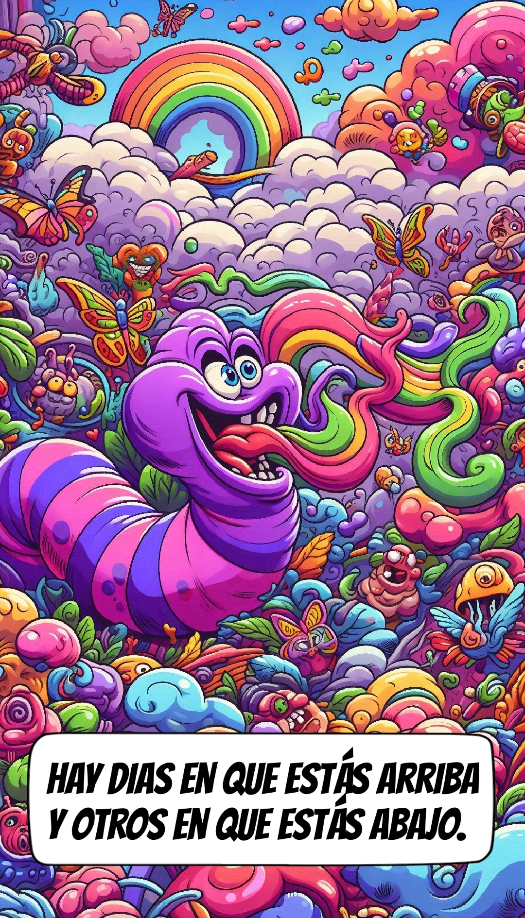Hay días en que estás arriba y otros en que estás abajo